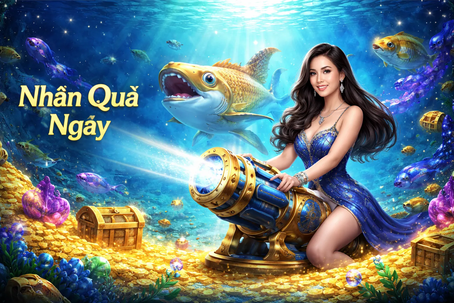 Máy đánh bạc Nổ Hũ kỹ thuật số lấp lánh tại 7club
