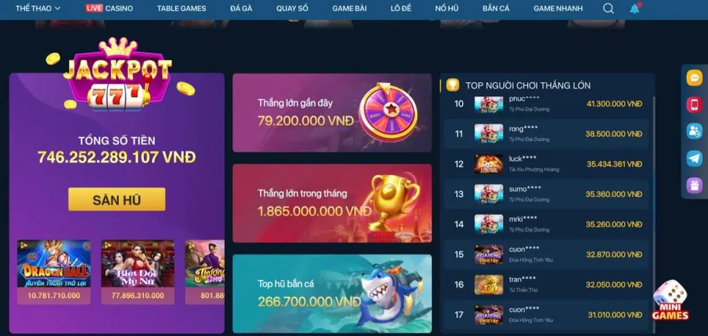 Chọn game Bắn Cá và phòng chơi